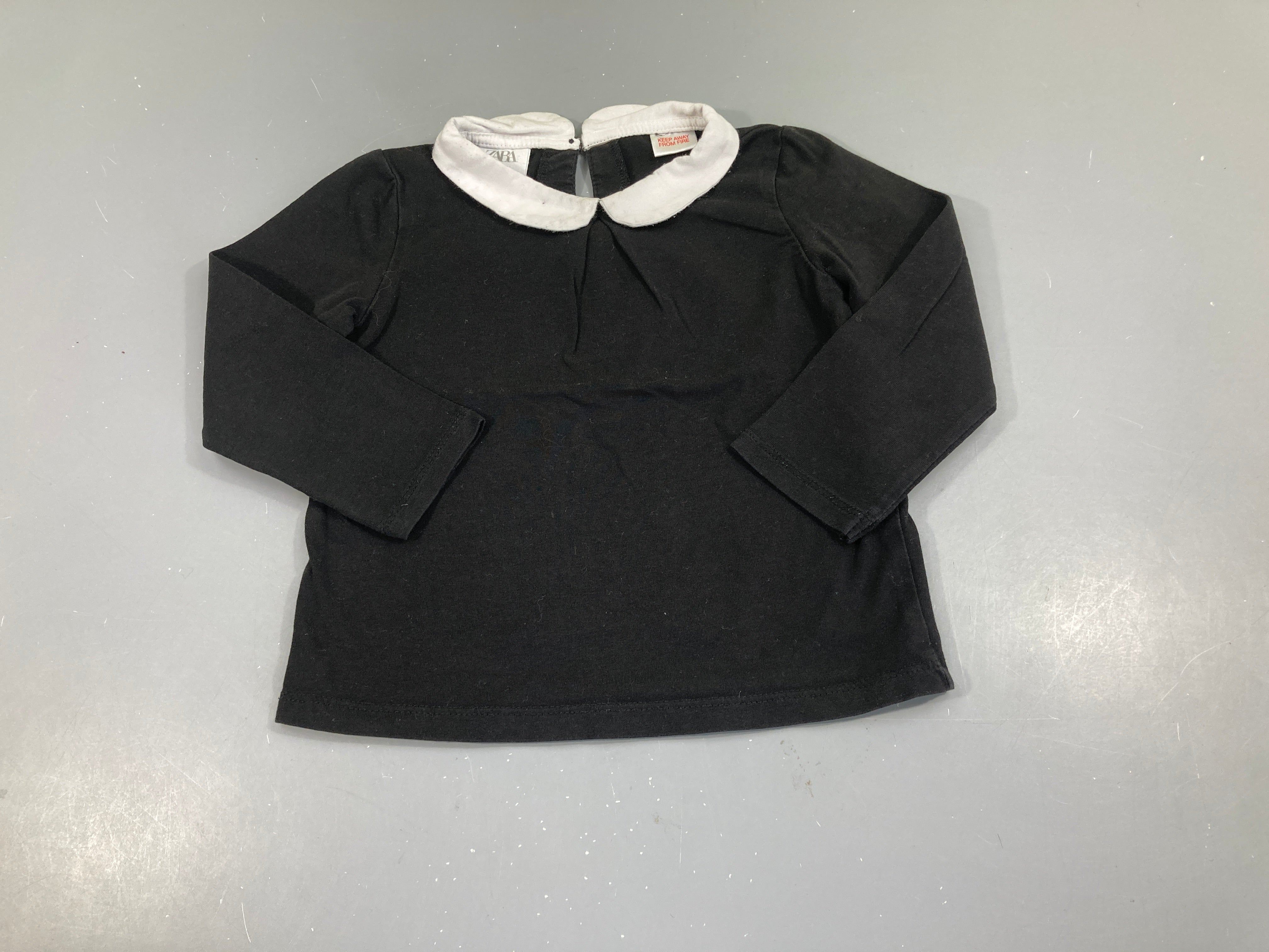 T-shirt m.l noir col