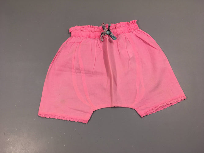 Short bloomer fin rose, moins cher chez Petit Kiwi