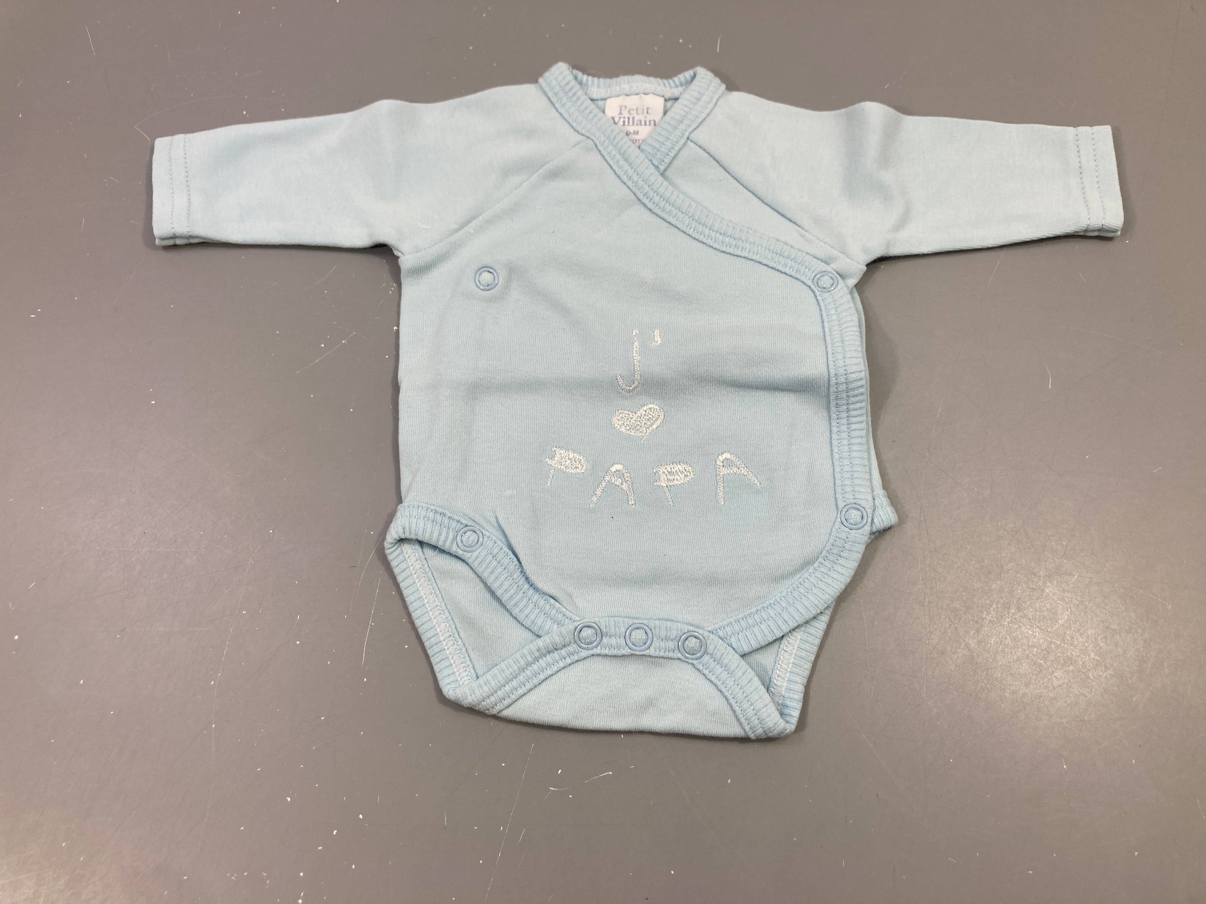Body m.l Petit Villain bleu clair 