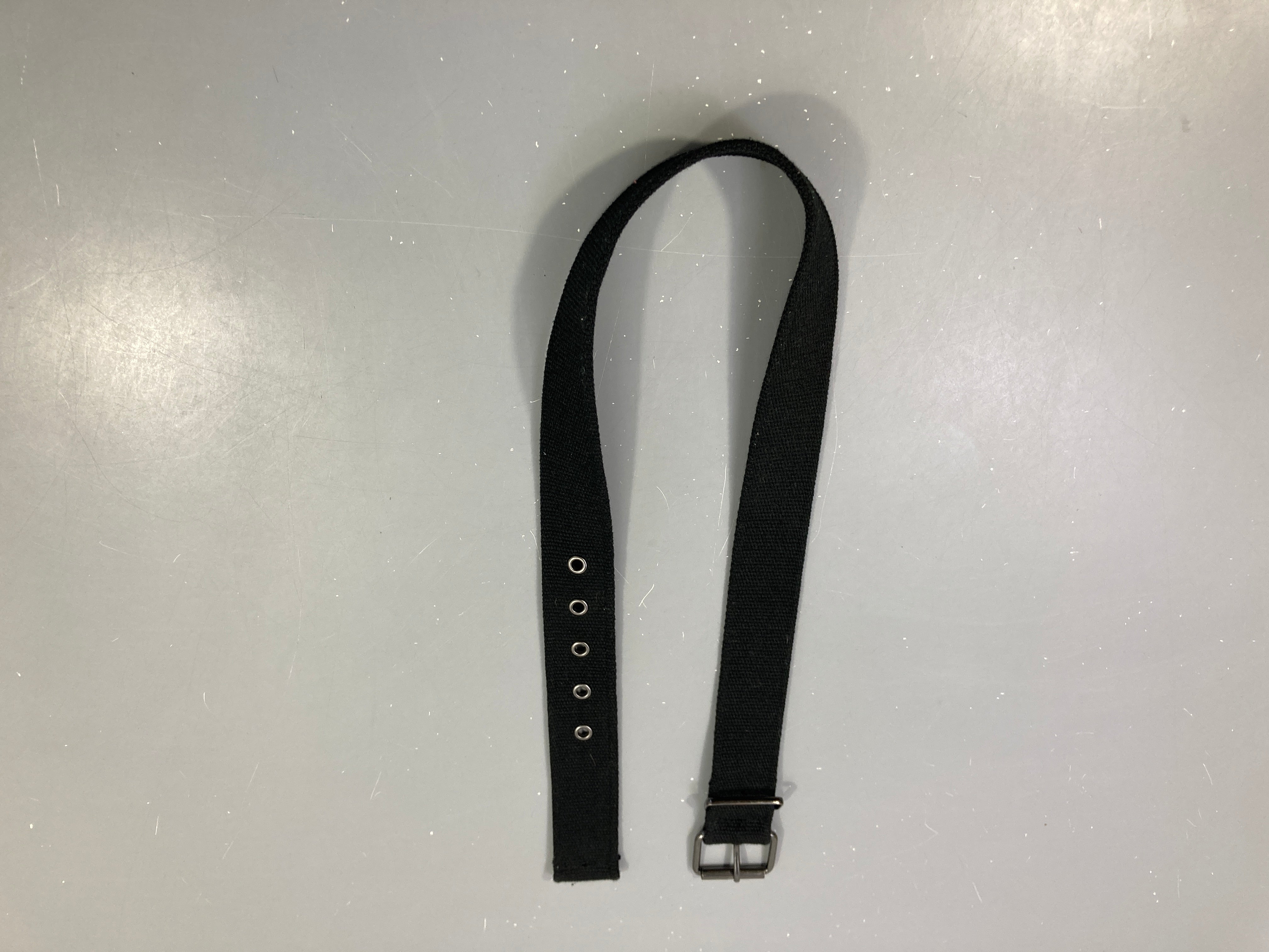 Ceinture textile noire