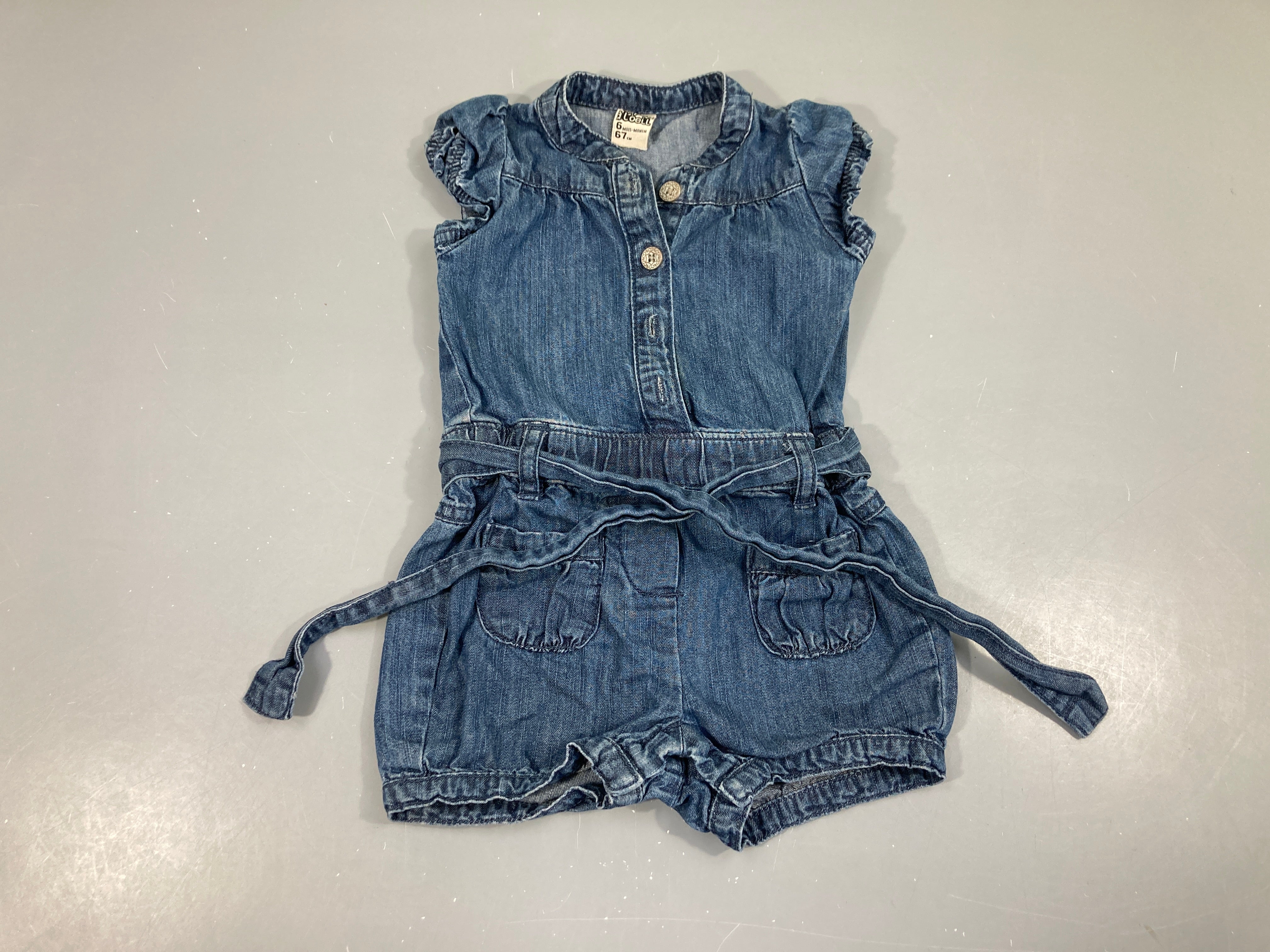 Combishort denim