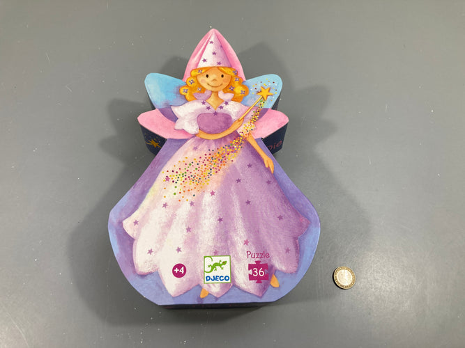 Etat neuf Puzzle 36pcs la fée et la licorne 4+ - complet, moins cher chez Petit Kiwi