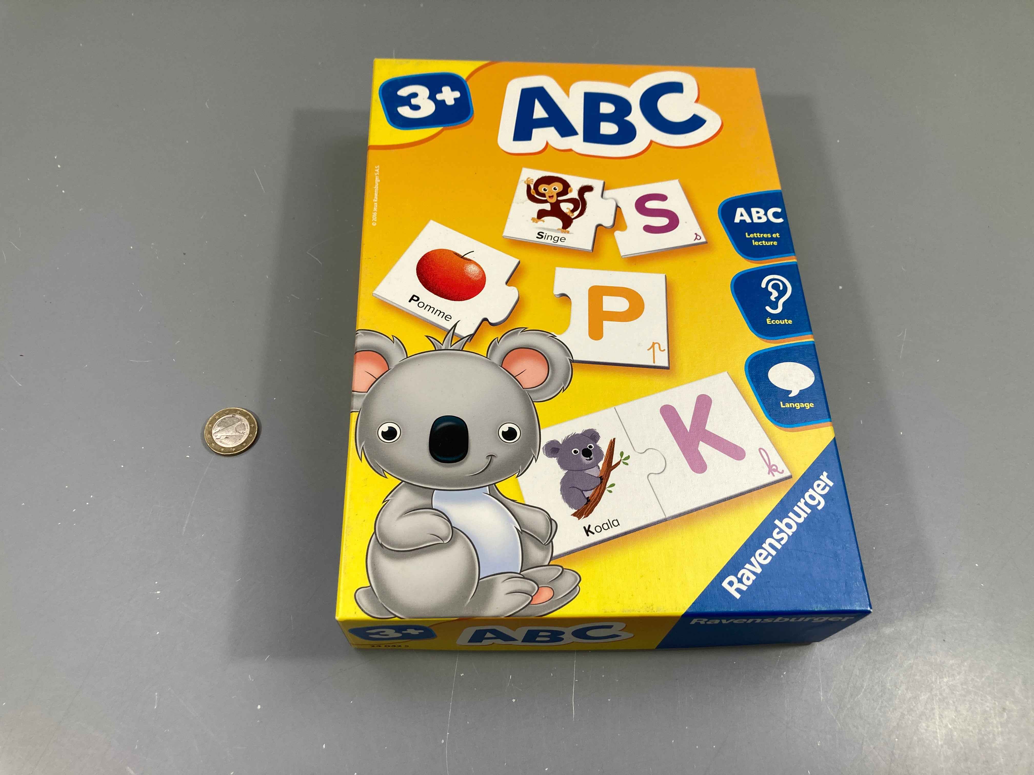 ABC (puzzles pou apprendre l'alphabet), 3+ - Complet