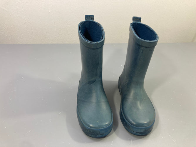 Bottes de pluie bleu marine, 27, moins cher chez Petit Kiwi