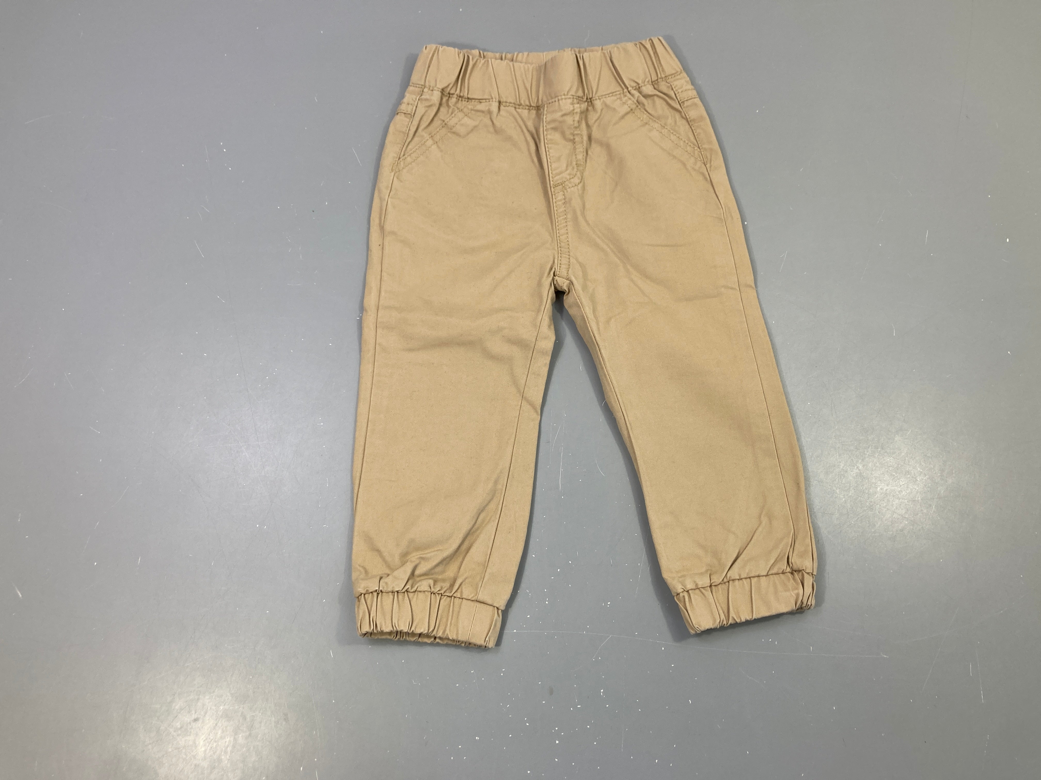 Etat Neuf Pantalon jogger beige tec