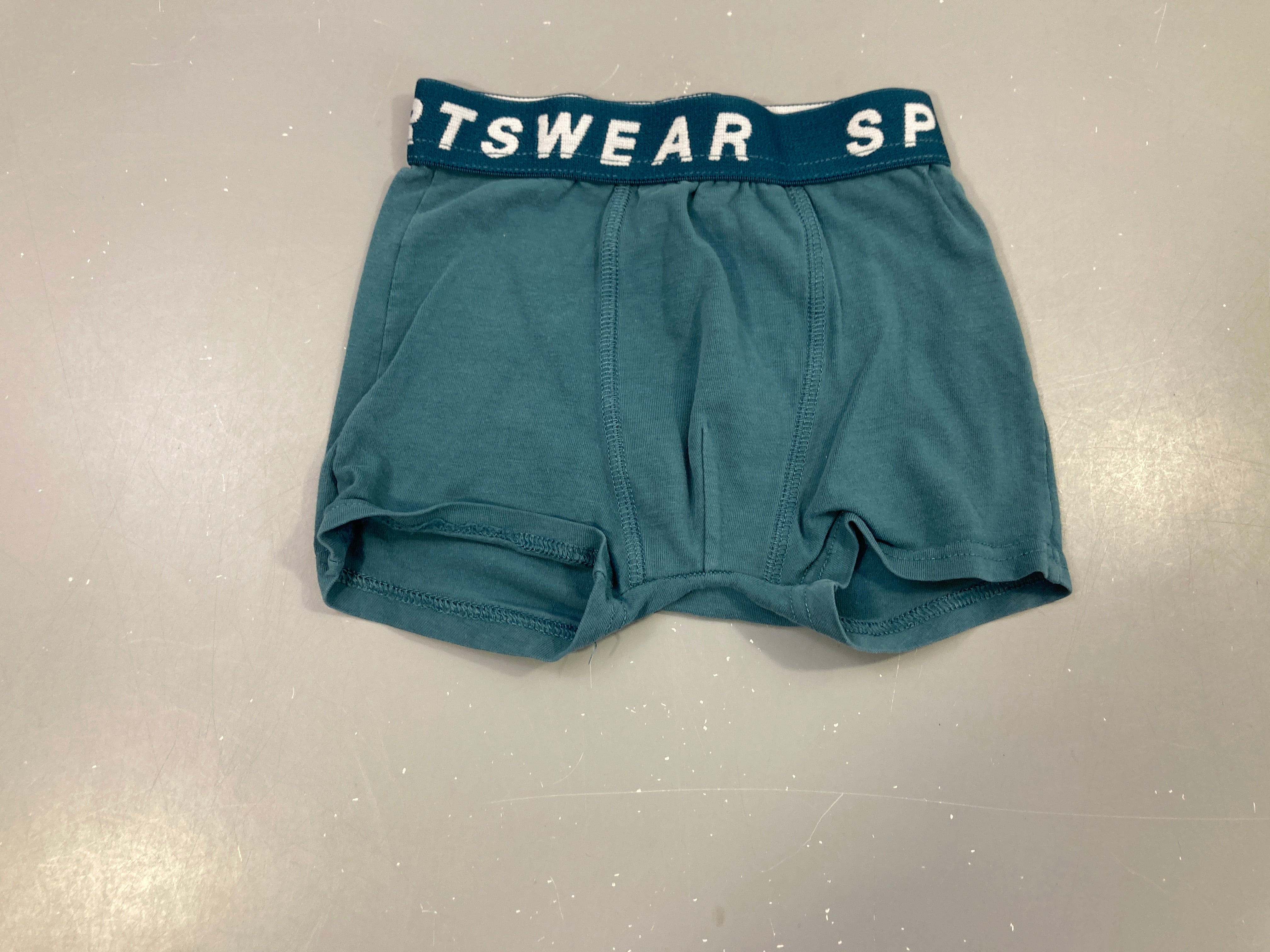 Boxer bleu canard 