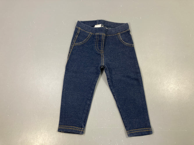 Jegging bleu à poches, moins cher chez Petit Kiwi