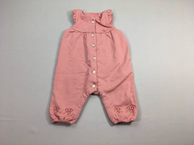 Combinaison molleton rose koala, moins cher chez Petit Kiwi