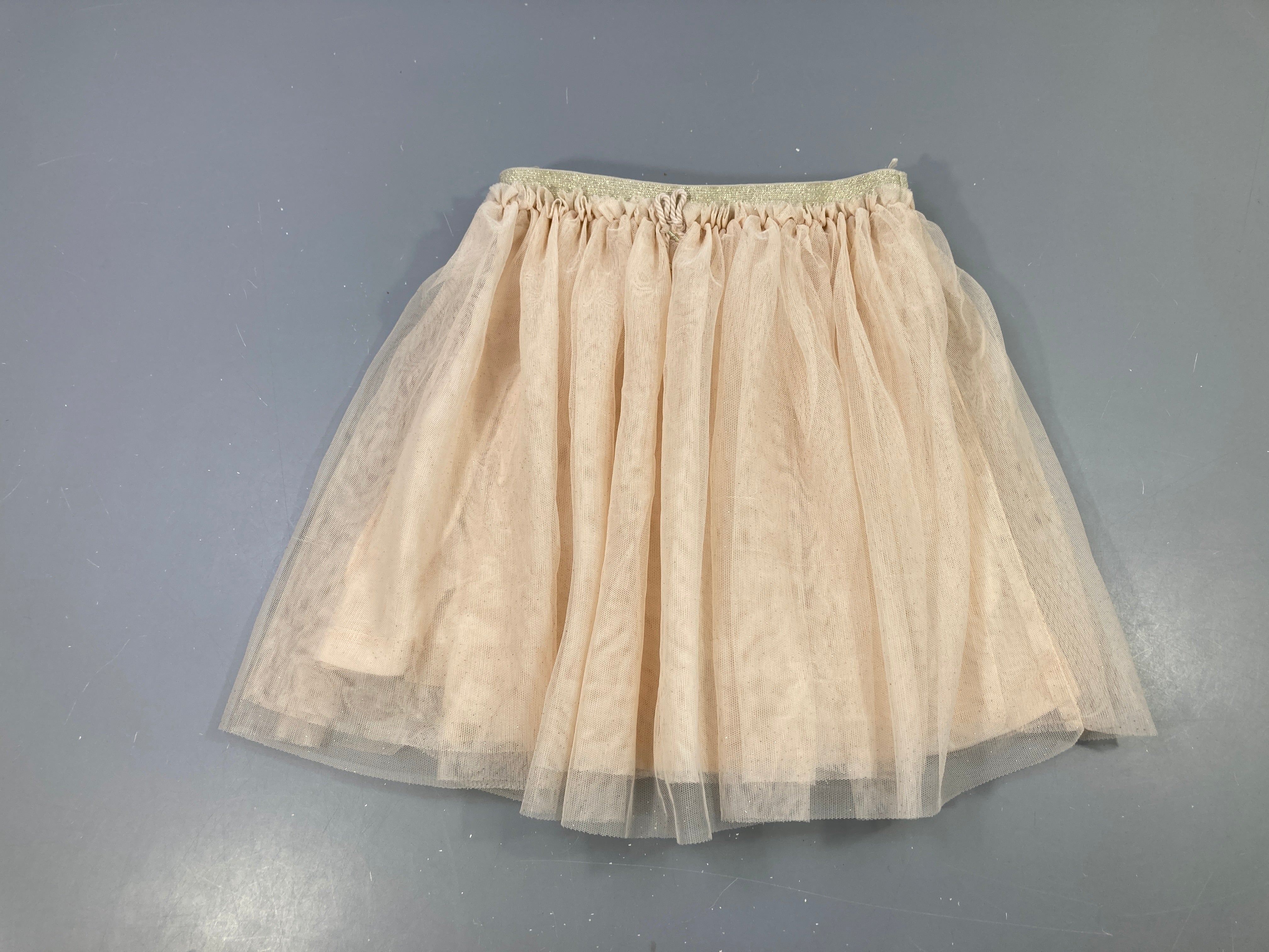 Jupe tulle saumon pailleté