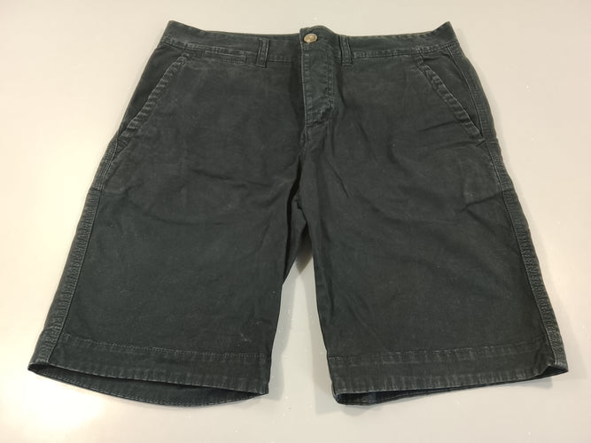 Bermuda denim bleu marine, moins cher chez Petit Kiwi