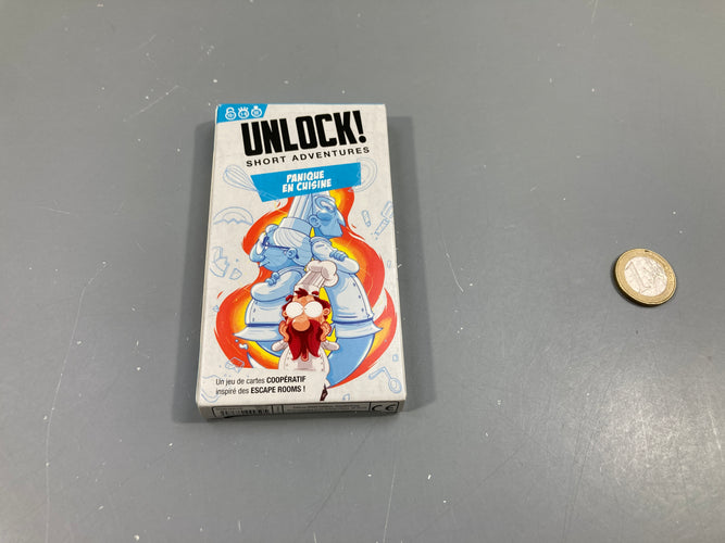 Unlock-Panique en cuisine  +10a, moins cher chez Petit Kiwi