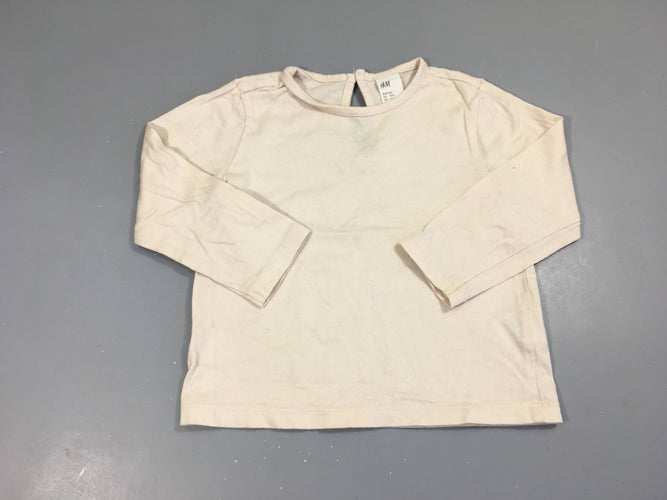 T-shirt m.l rose pâle, moins cher chez Petit Kiwi