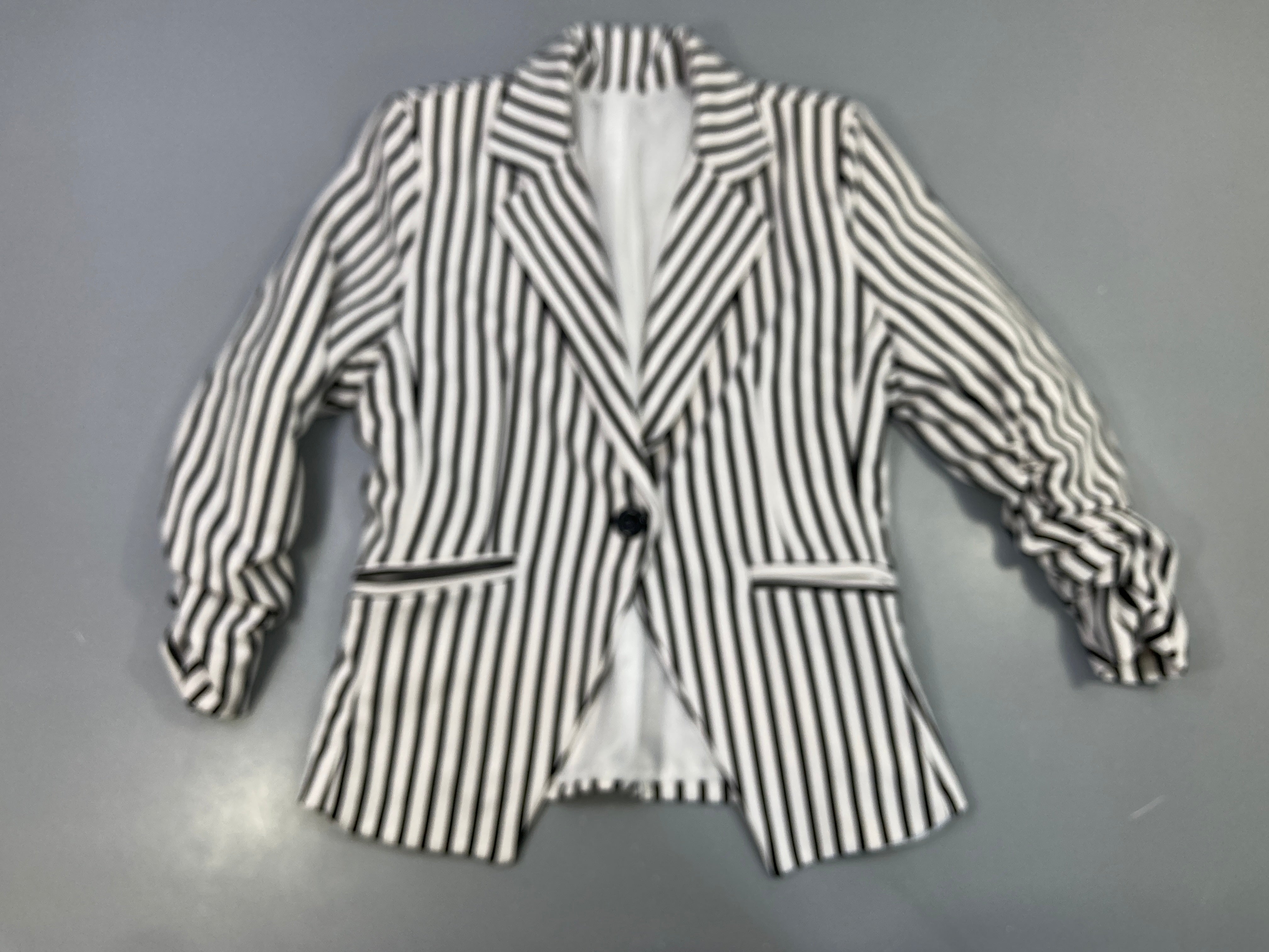 Blaser ligné blanc-noir