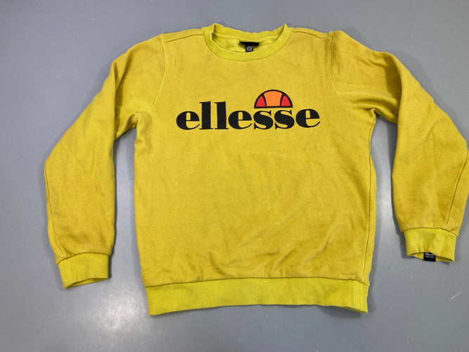 Sweat jaune verdatre Ellesse, moins cher chez Petit Kiwi