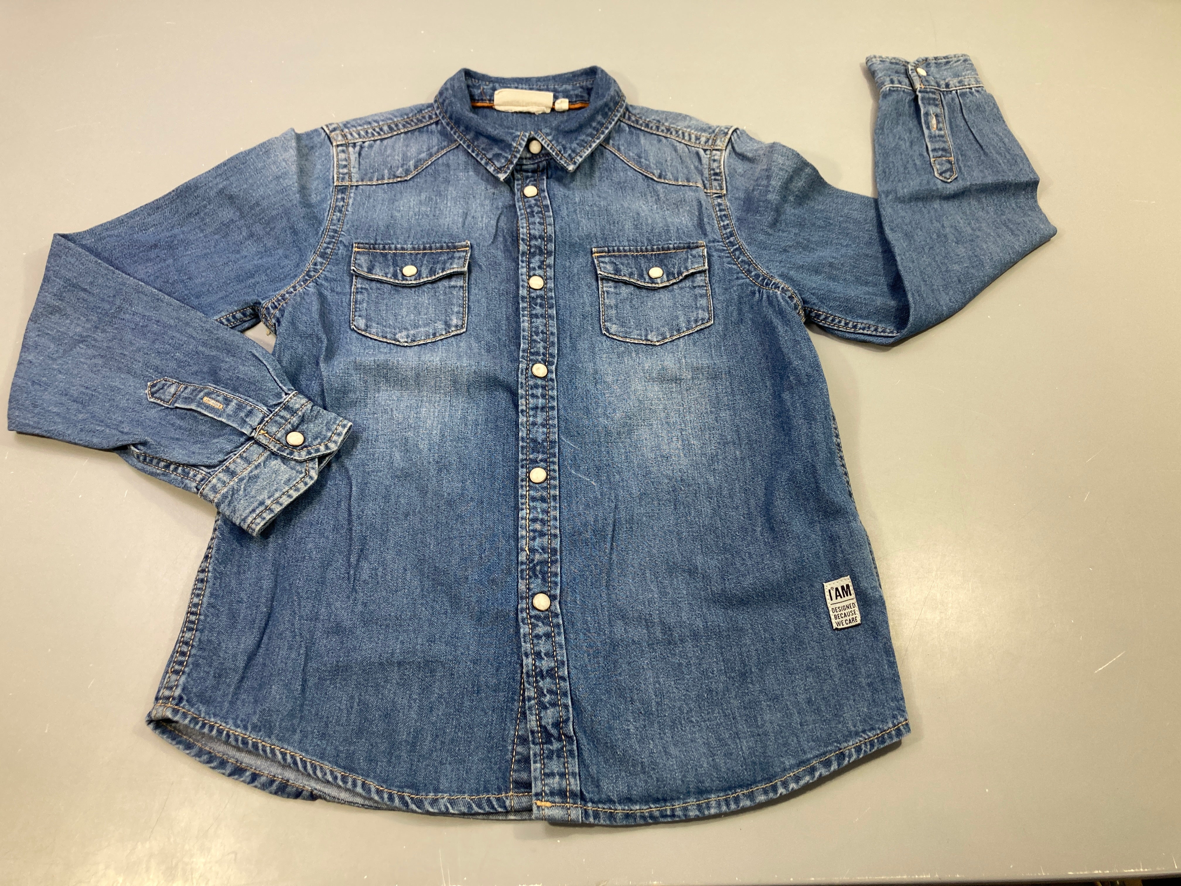 Chemise m.l en jean