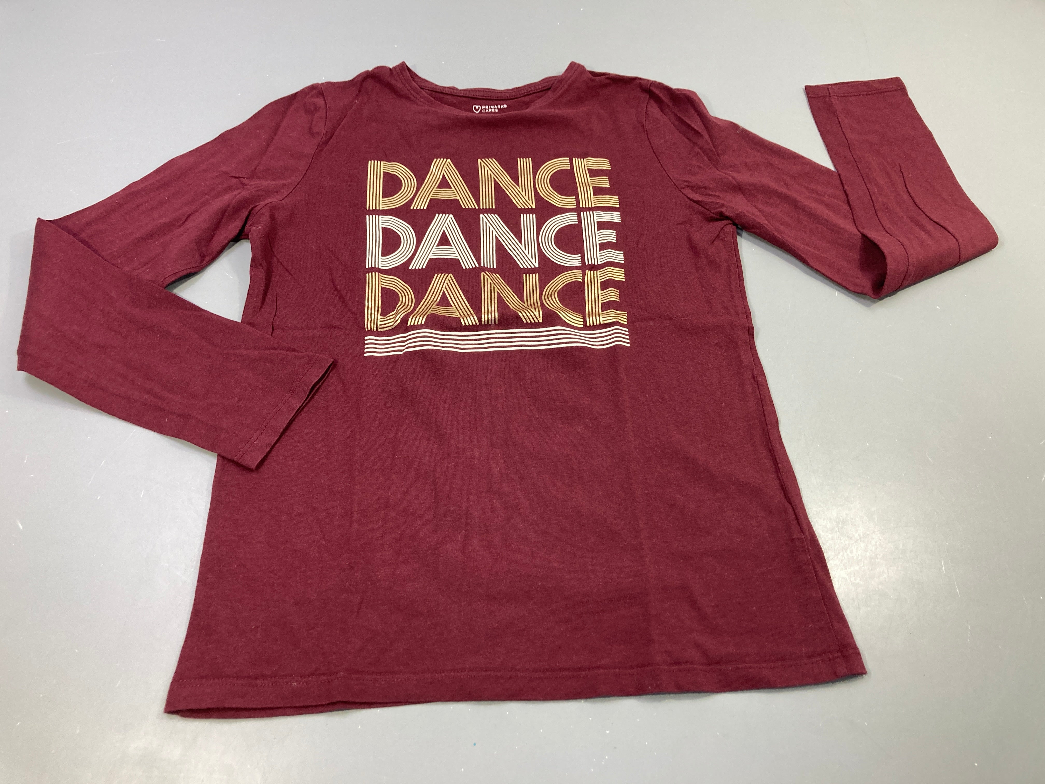 T-shirt m.l bordeau 