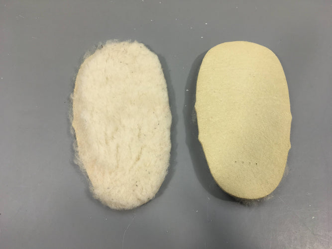 Semelles en peau de mouton, 11,5cm, moins cher chez Petit Kiwi