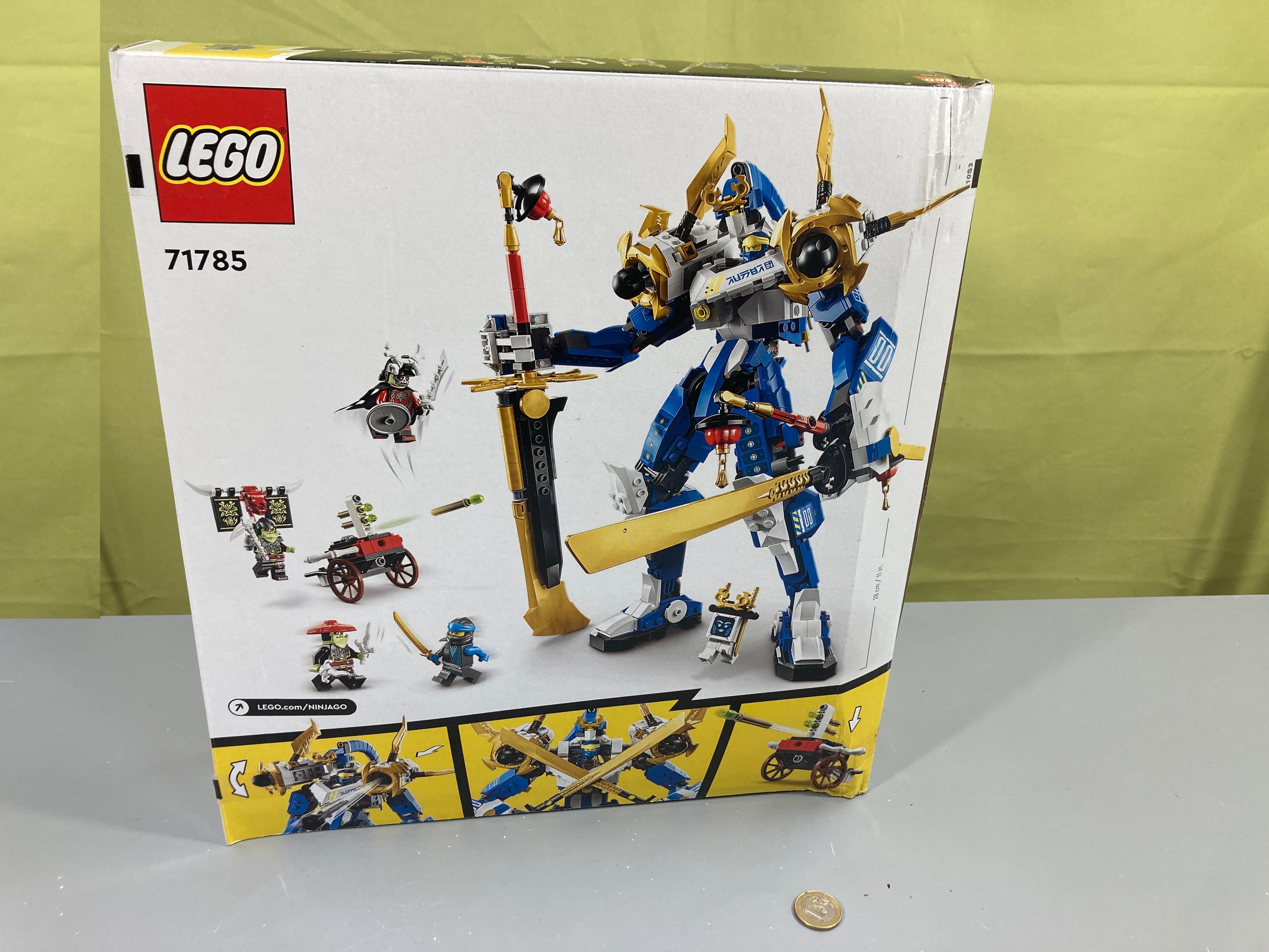 Lego Ninjago 71785 Le robot Titan de Jay 9+