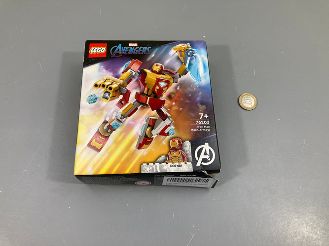 Lego Ma.rvel Avengers 76203 L’armure Robot d’Iron Man 7+, moins cher chez Petit Kiwi