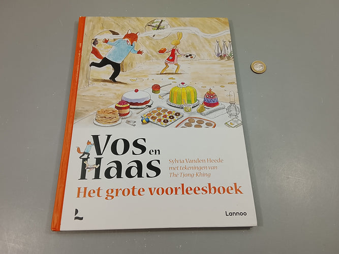 Vos en Haas. Het grote voorleesboek, moins cher chez Petit Kiwi
