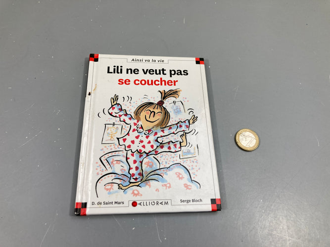 Lili ne veut pas se coucher, moins cher chez Petit Kiwi