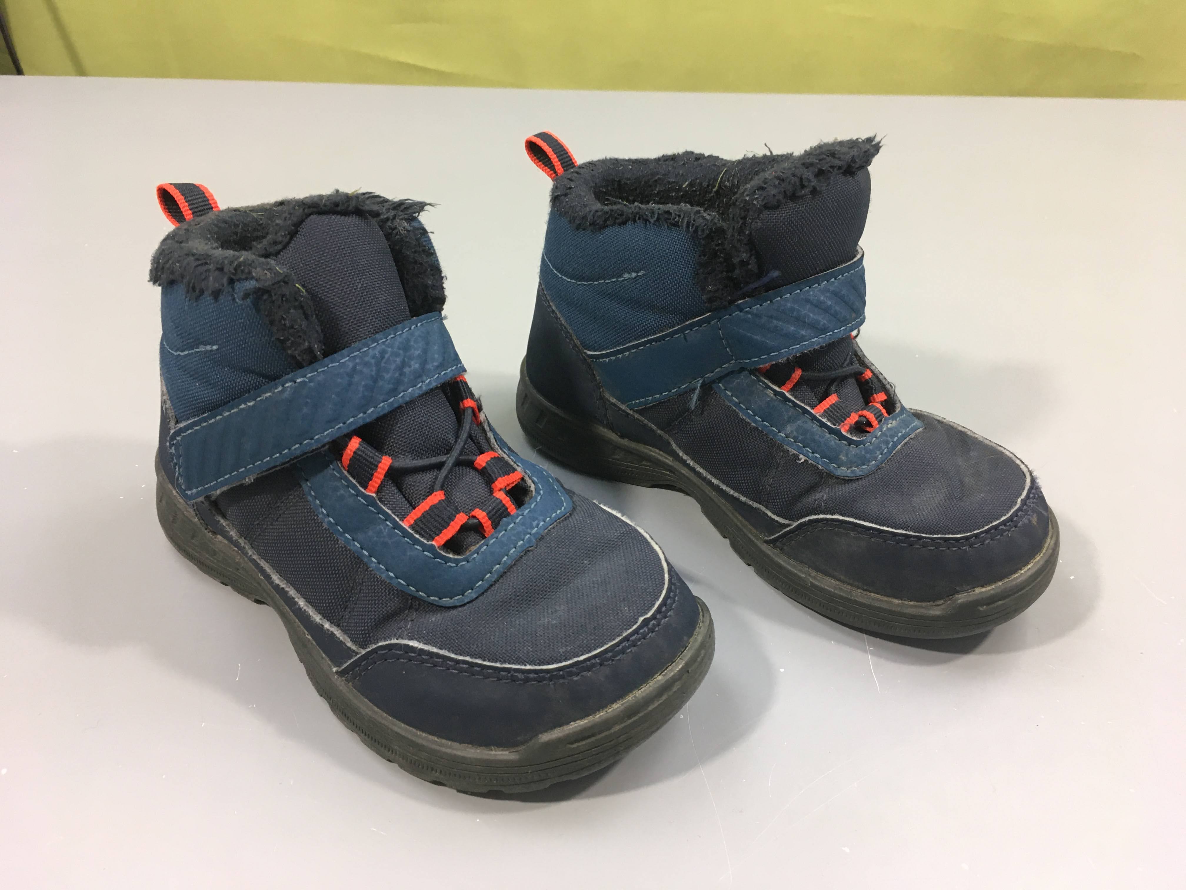 Bottines waterproof bleu, 24