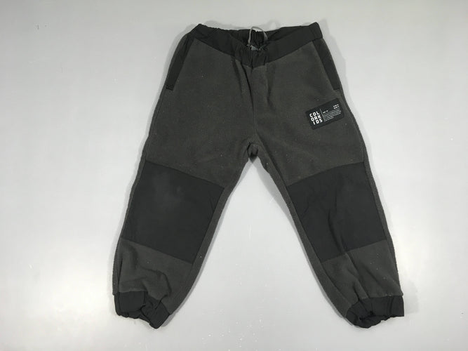 Pantalon polar gris, Color Kids, moins cher chez Petit Kiwi