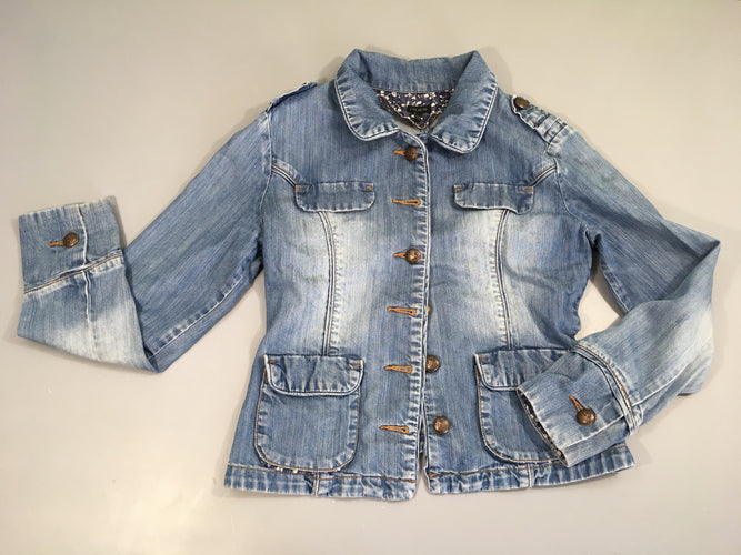 Veste denim, moins cher chez Petit Kiwi