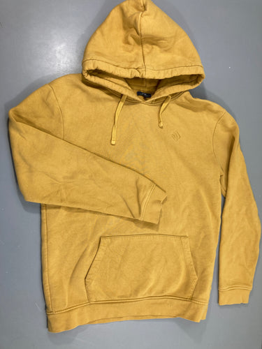 Sweat à capuche jaune, moins cher chez Petit Kiwi