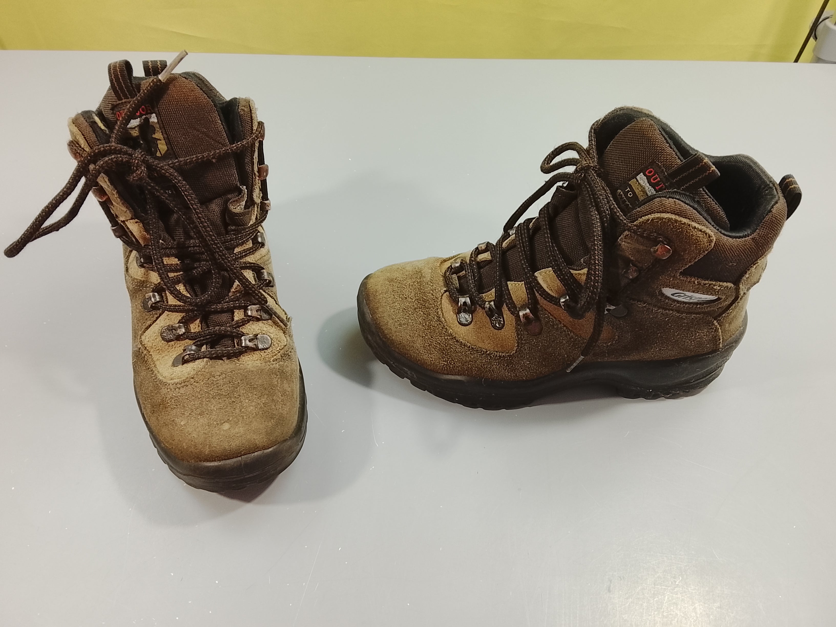 Bottines de randonnées Grisport marron à lacets (36)