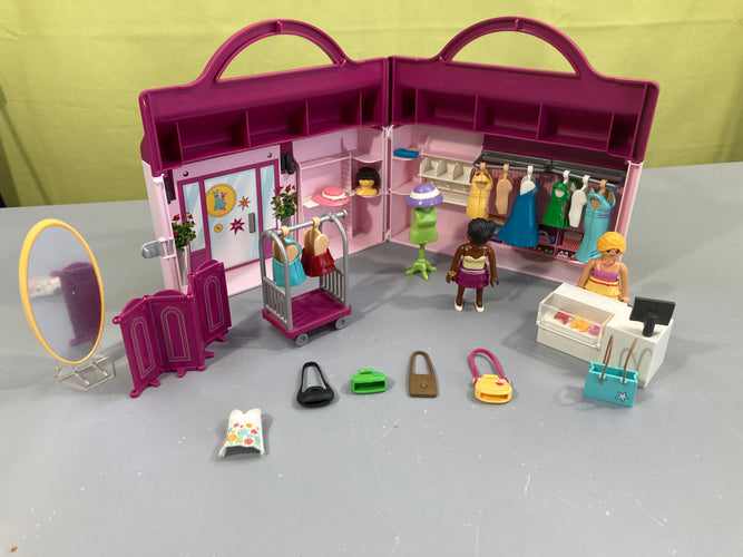 Magasin transportable Fashion Girls 6862, 5-12a - pièces d'origine manquantes, pièces du même genre ajoutées et en surnombre, moins cher chez Petit Kiwi
