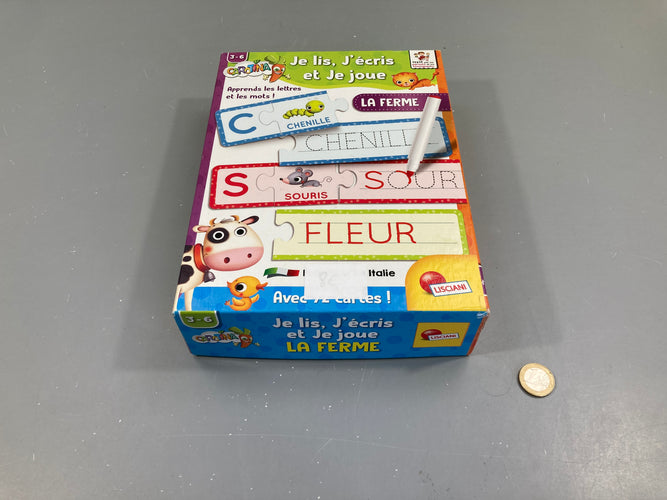 Je lis, j'écris et je joue, 3-6a, moins cher chez Petit Kiwi