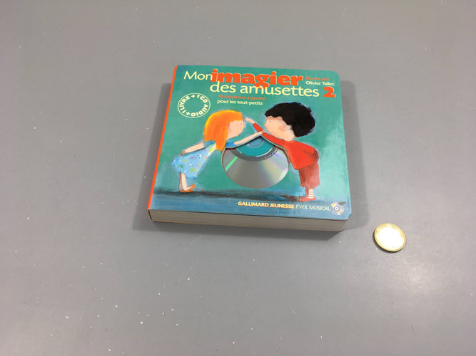 Mon imagier des amusettes 2 avec Cd de16 chansons, moins cher chez Petit Kiwi