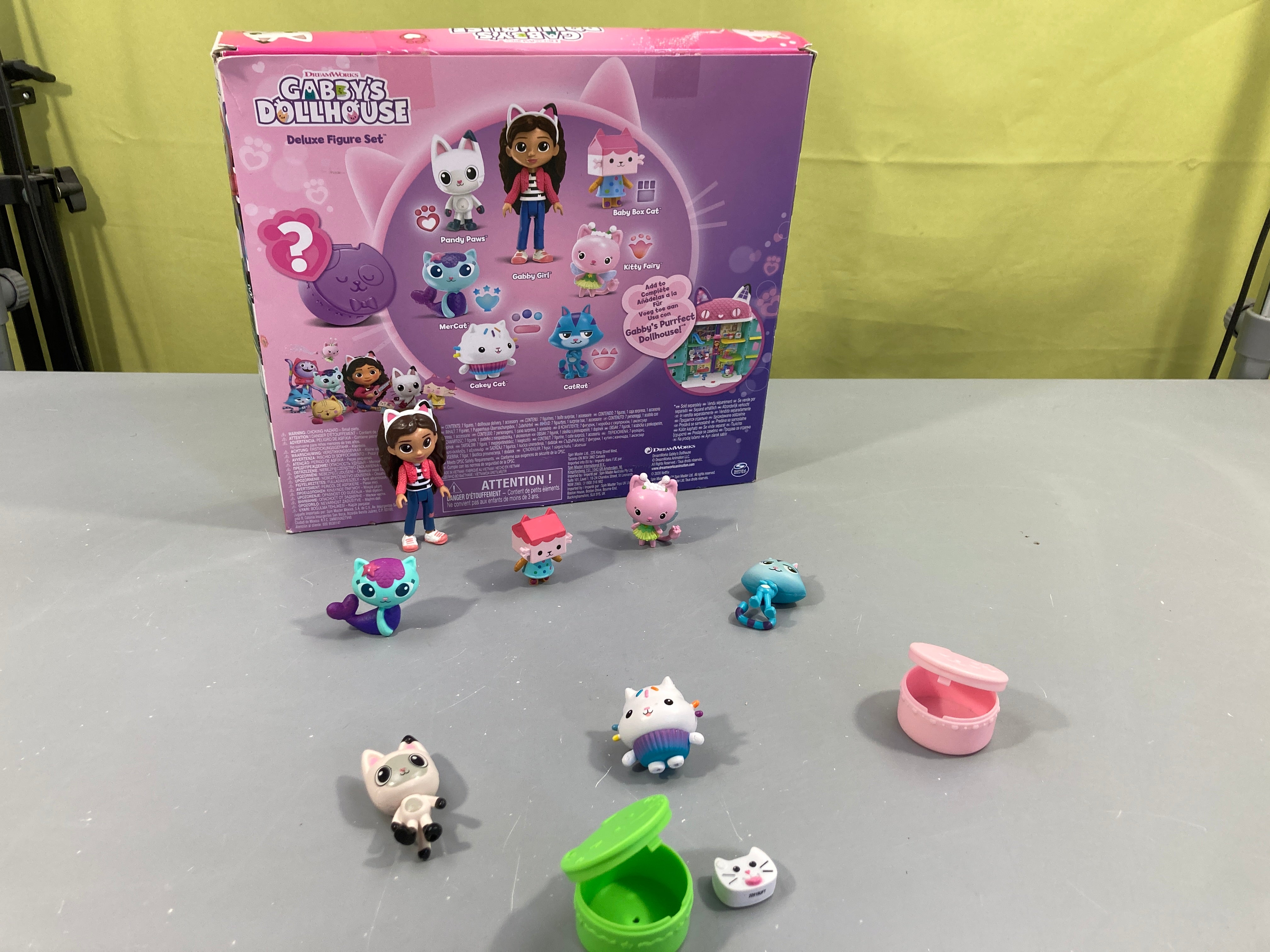 Coffret de figurines Deluxe Gabby et la Maison Magique +3a