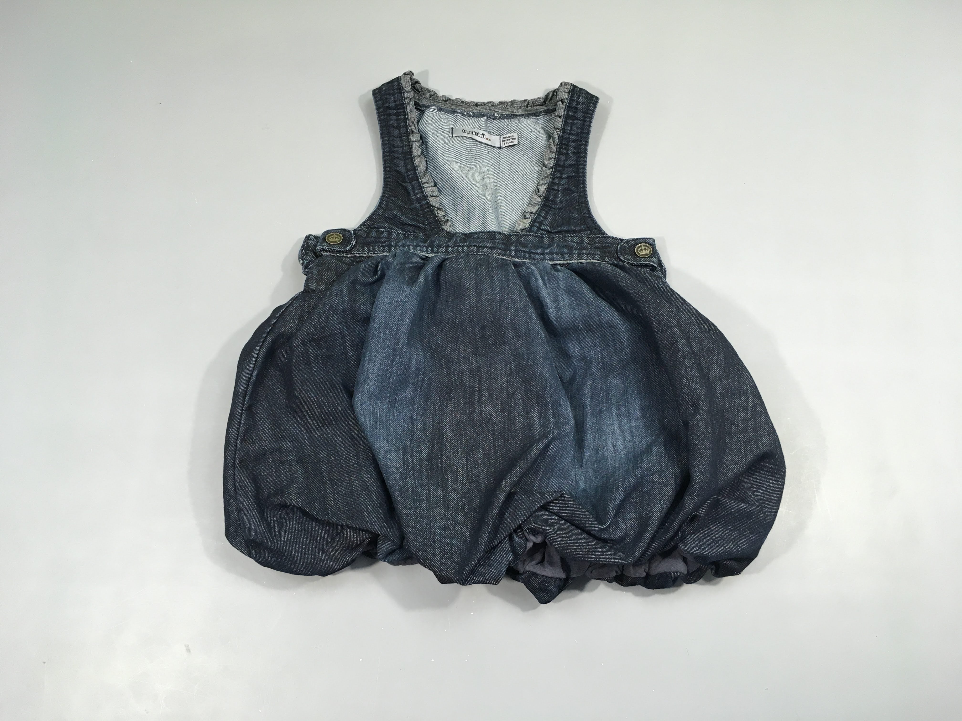 Robe fines bretelles jeans