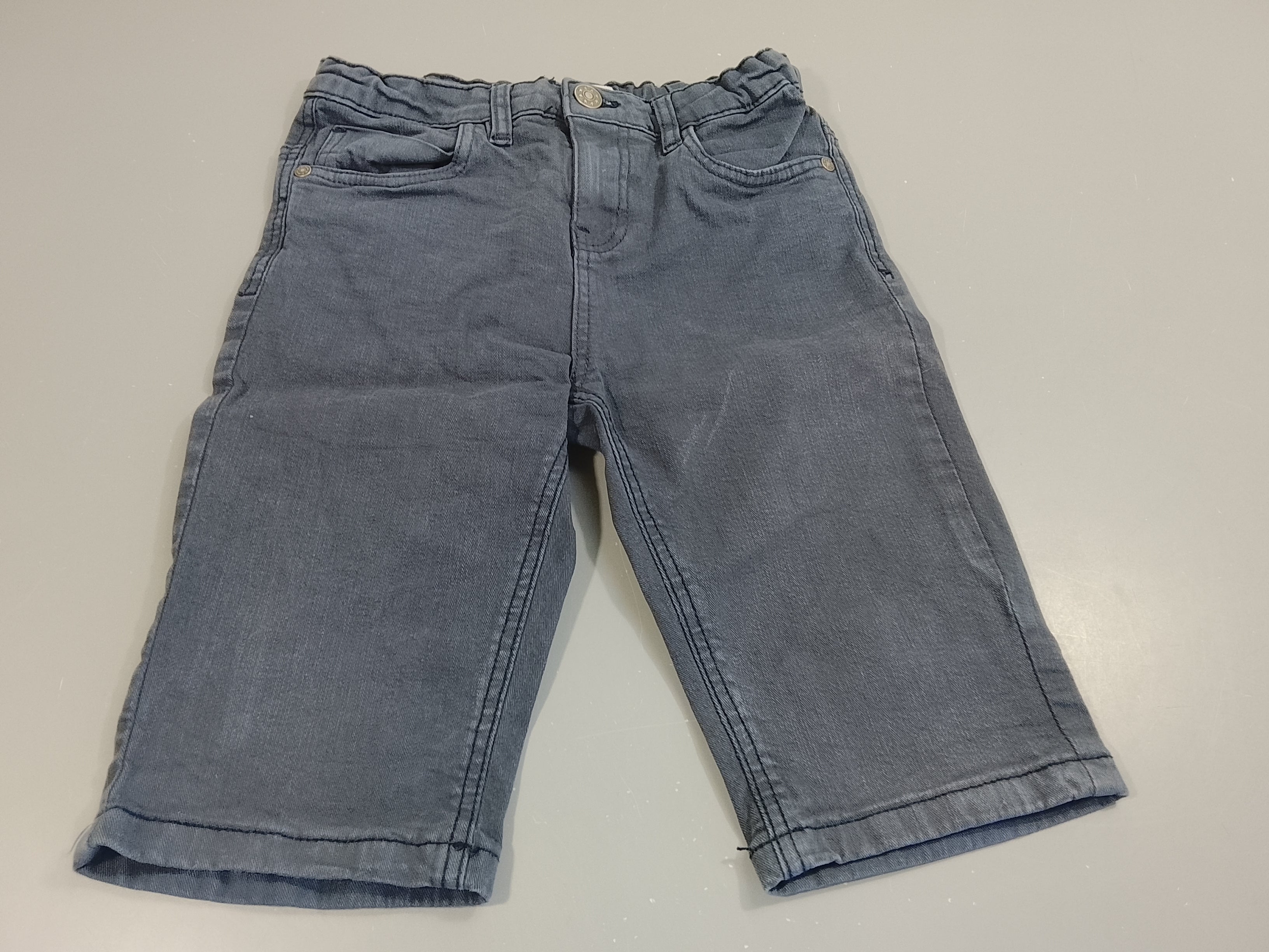 Bermuda denim bleu marine