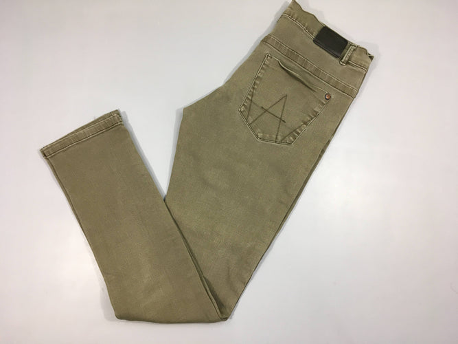 Jeans kaki Skinny 26, moins cher chez Petit Kiwi