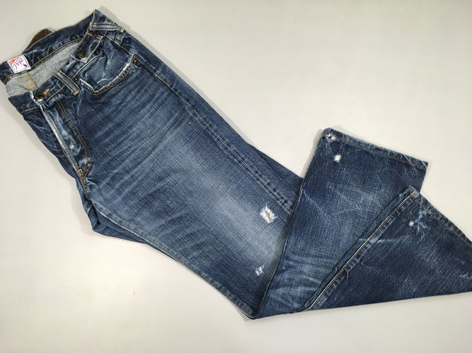 PRPS Jeans foncé effet troué 32, moins cher chez Petit Kiwi
