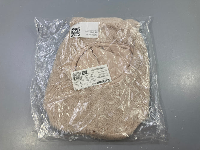 Neuf-Bonnet sherpa beige, moins cher chez Petit Kiwi