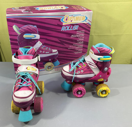 Rollers Quad Skates réglables, Optimum, 28-31, moins cher chez Petit Kiwi
