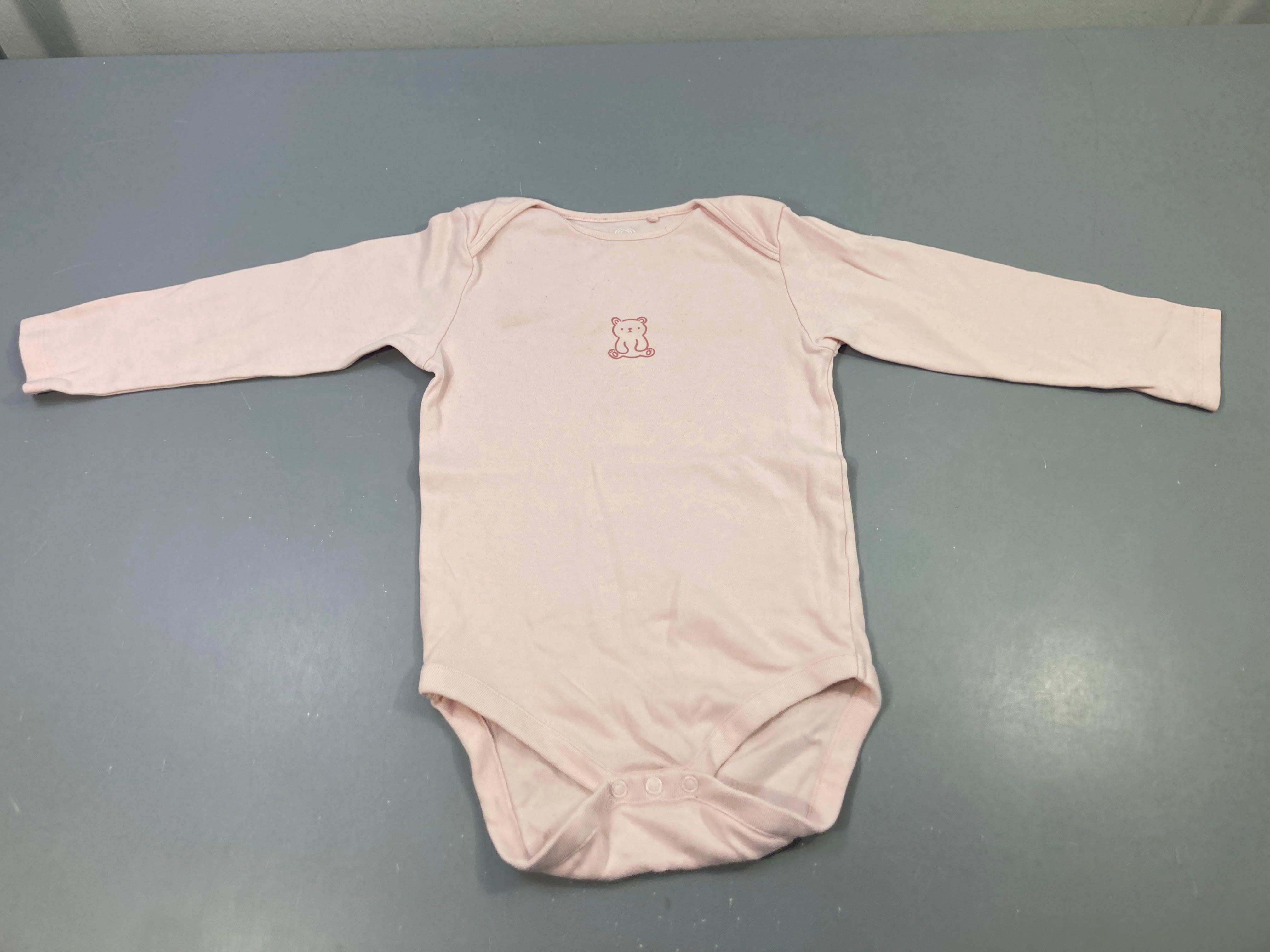 Body m.l rose ours (taille estimée)