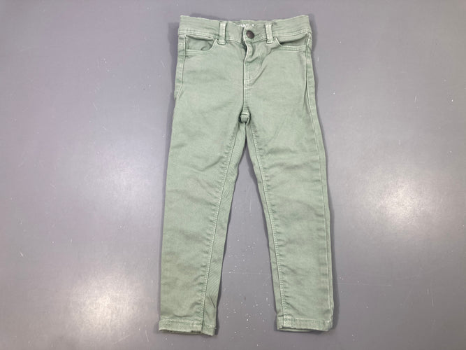 Pantalon skinny kaki, moins cher chez Petit Kiwi