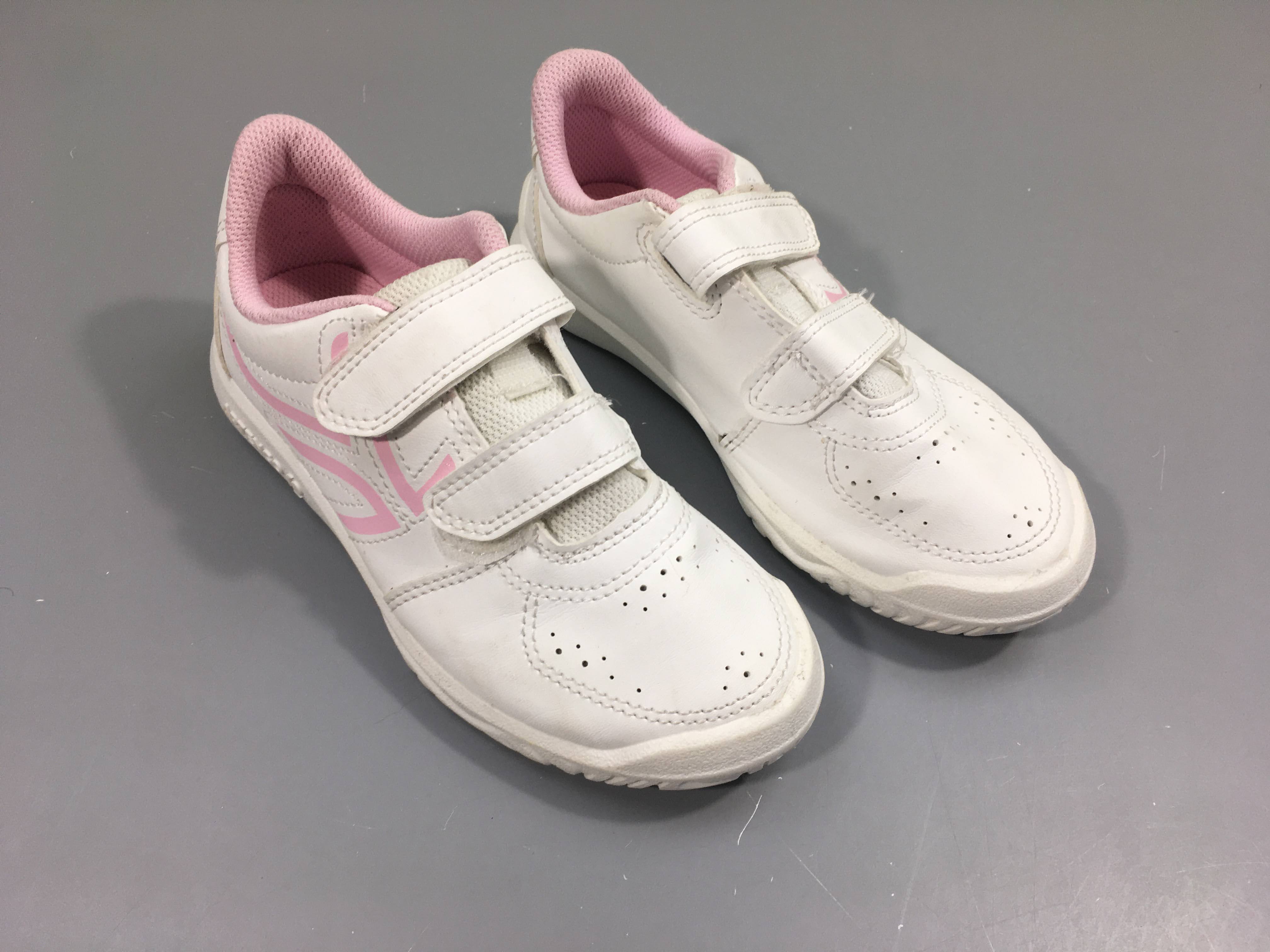 Baskets blanches roses Artengo