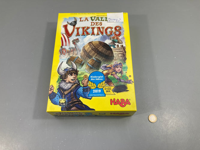 La vallée des Vikings, 6-99a, manque 1 pièce d'or peut être remplacée, moins cher chez Petit Kiwi