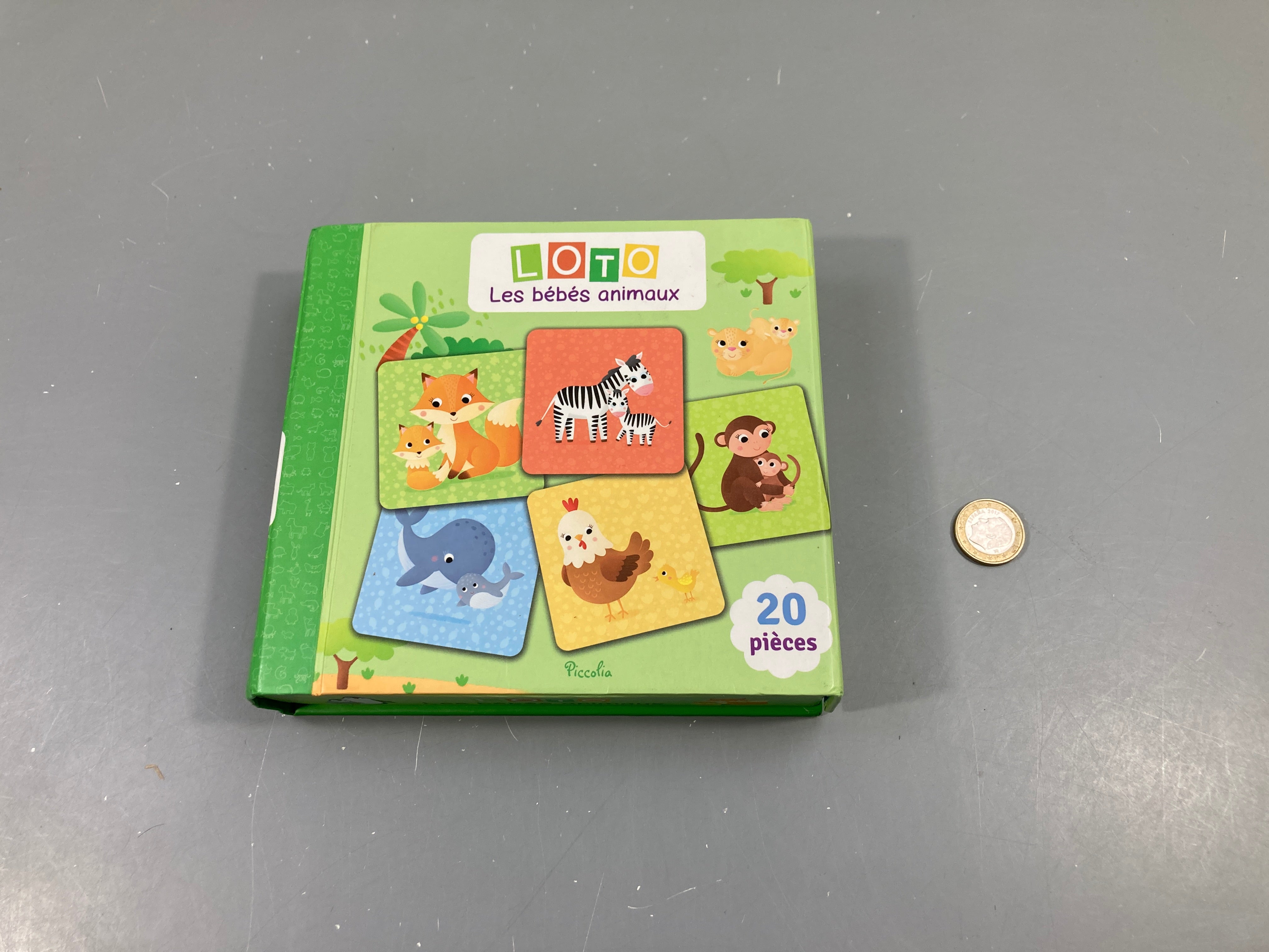 Loto, les bébés animaux, 20pcs