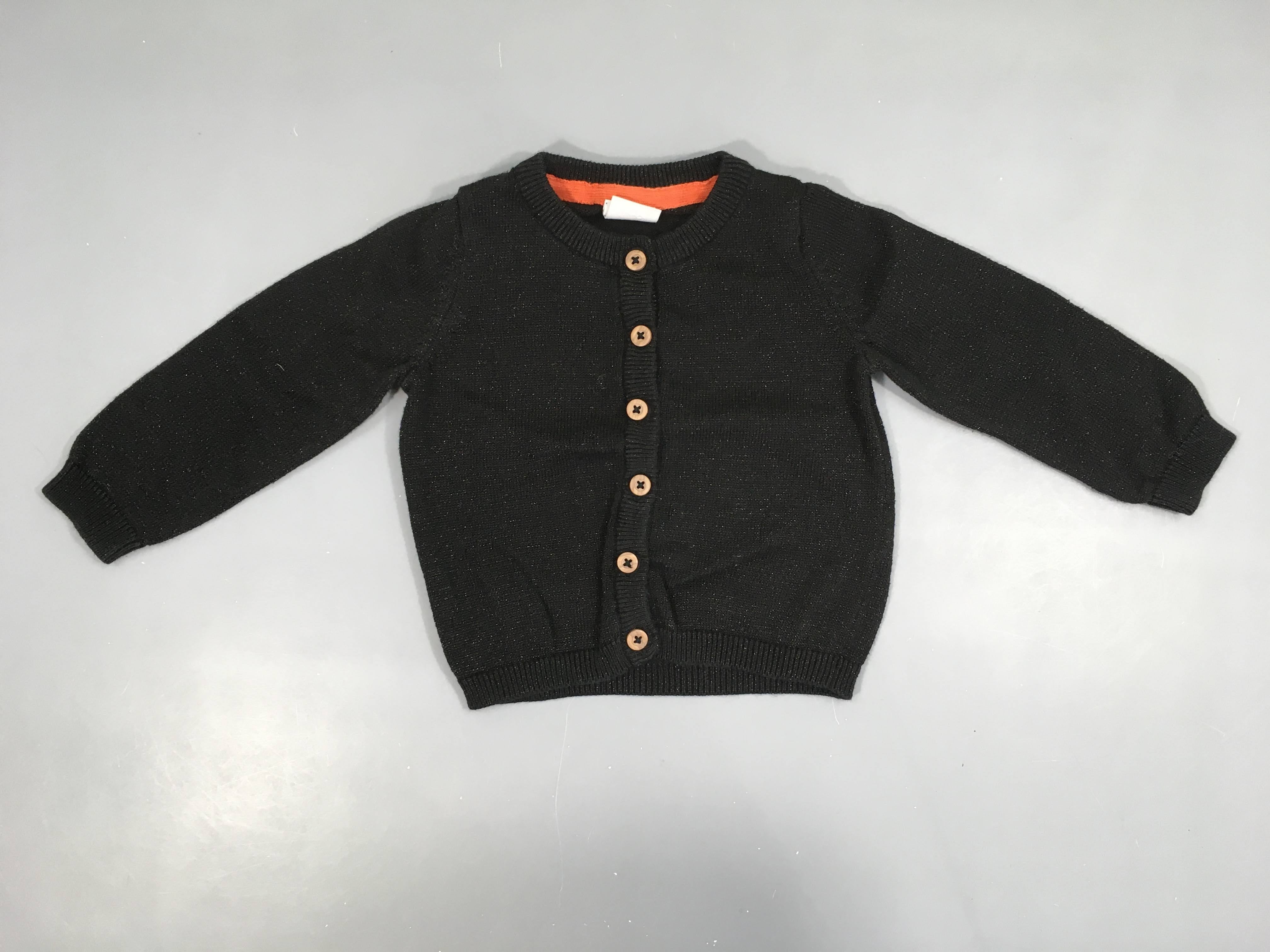 Gilet noir irisé