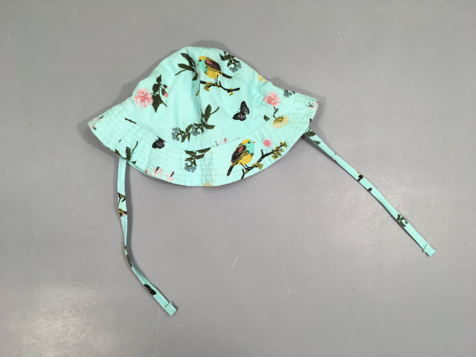 Chapeau bleu papillons, moins cher chez Petit Kiwi