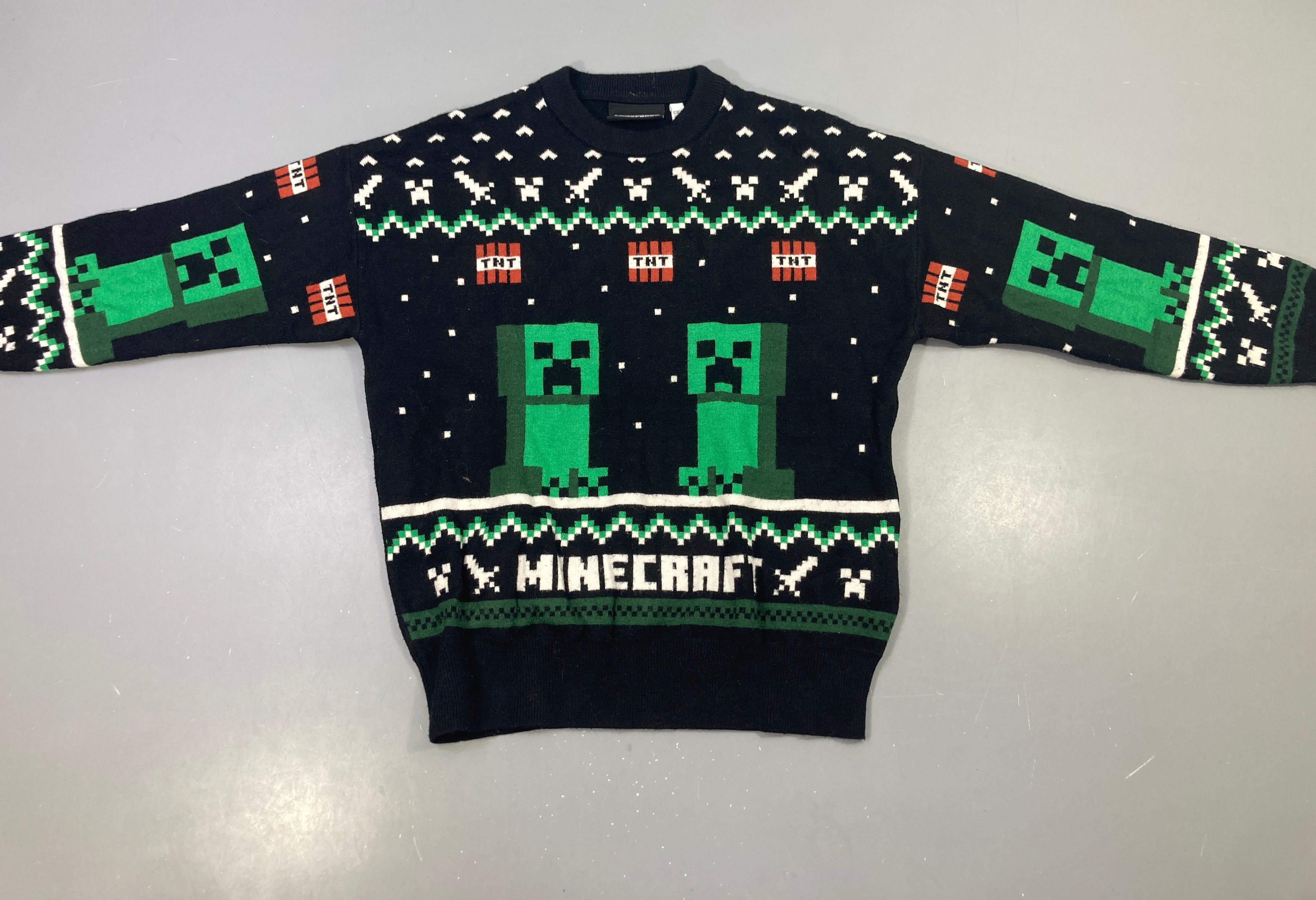 Pull noir Minecraft