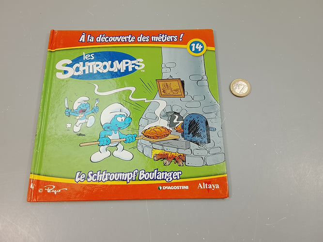 Les schtroumpfs, à la découverte des métiers . Le schtroumpf boulanger, moins cher chez Petit Kiwi