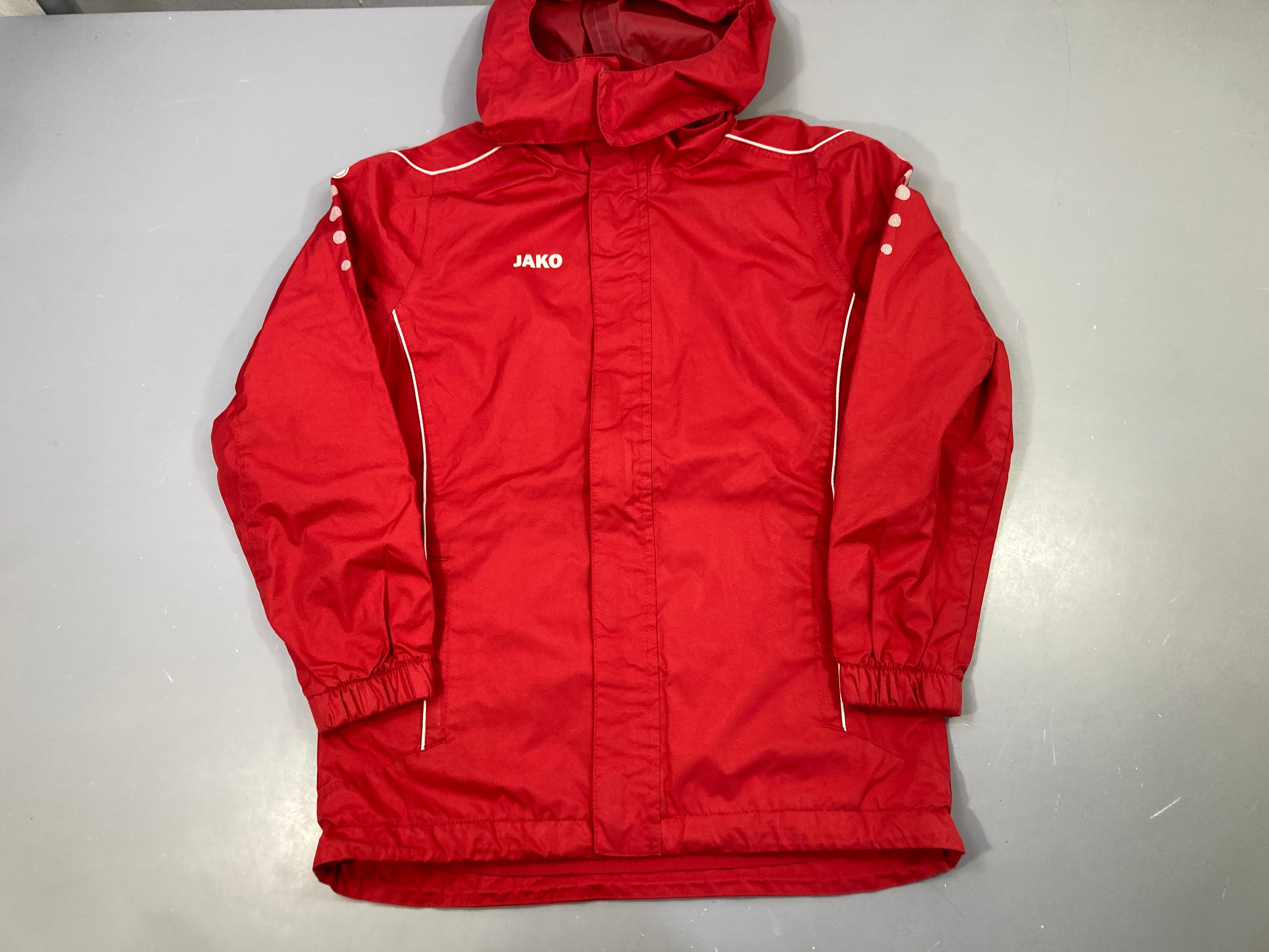 Veste coupe vent rouge Jako